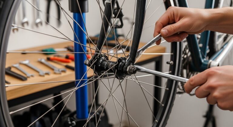 Jak wyprostować krzywe koło w warunkach domowych